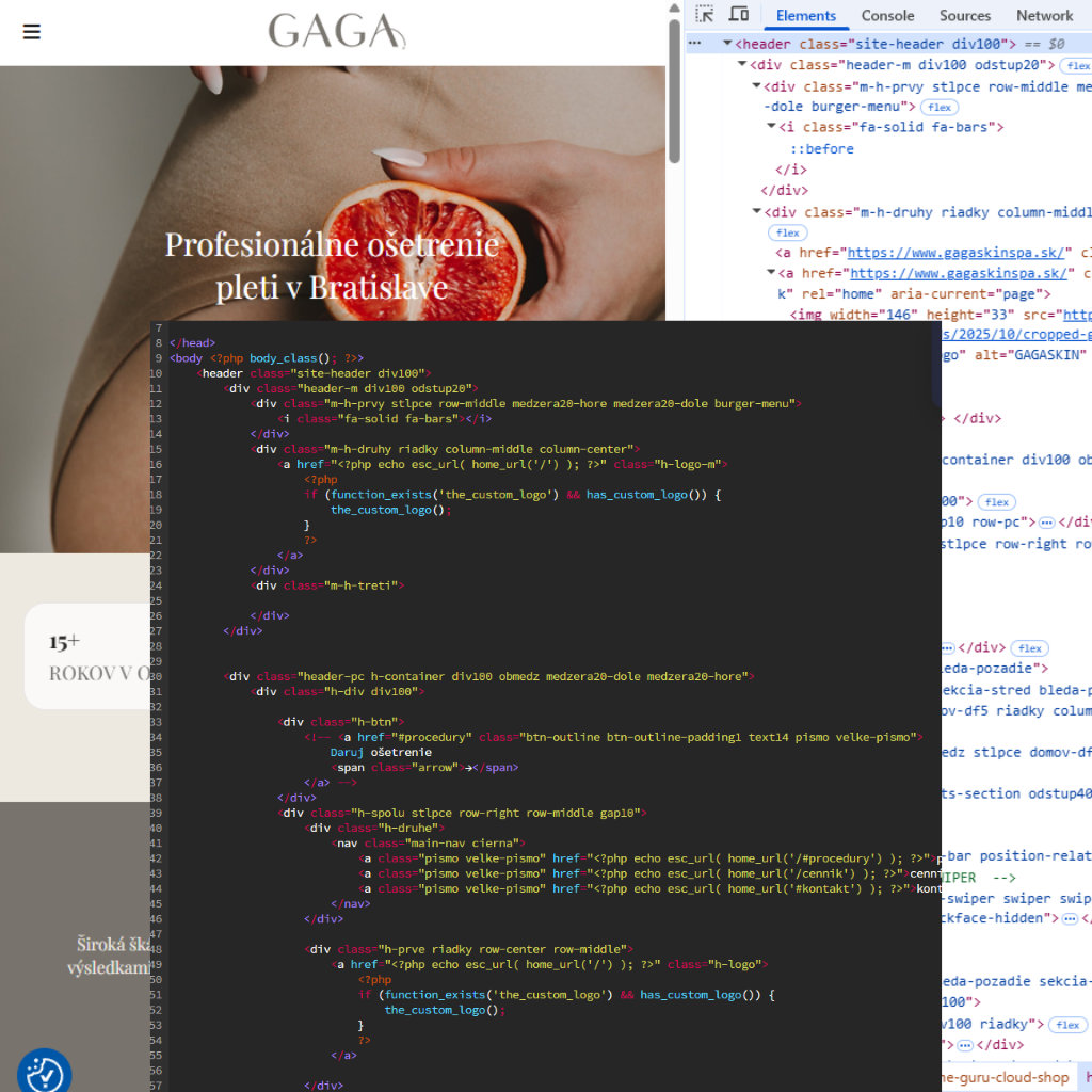 Tvorba webstránok na mieru